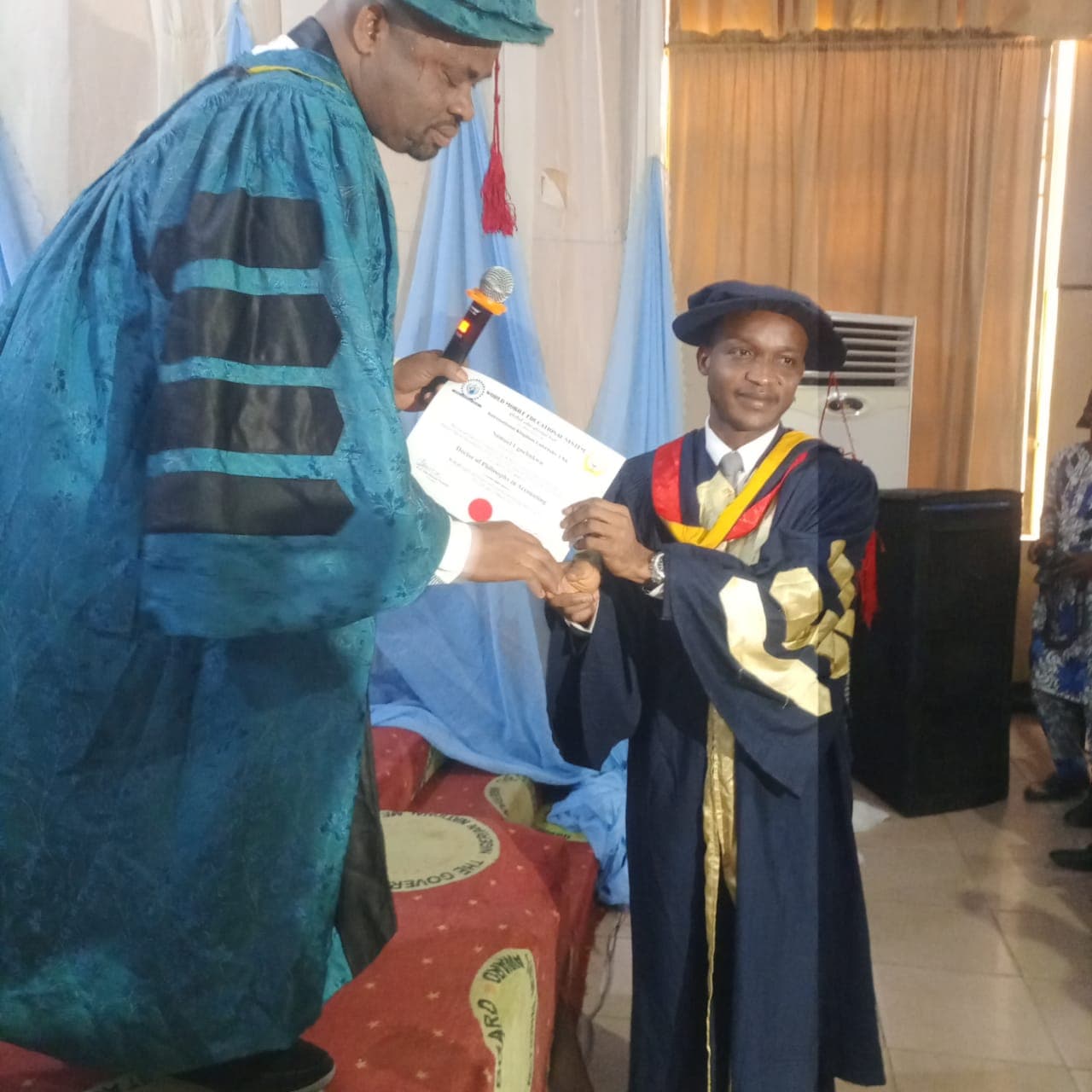 Valedictory Presentation to Graduating Trainee